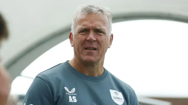 Surrey director of cricket Alec Stewart