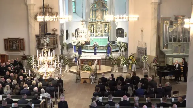 Inside the Fryksande church