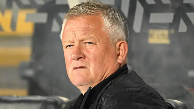 Sheffield United Football Club manager Chris Wilder