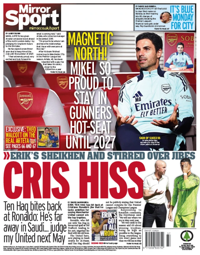 Mirror back page