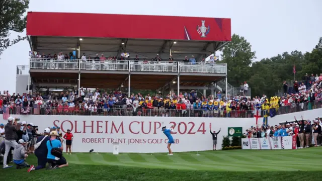 The first tee at Robert Trent Jones Golf Club