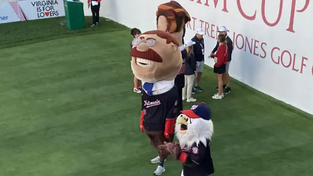 Washington Nationals baseball team mascots