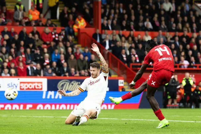 Aberdeen 2-1 Motherwell