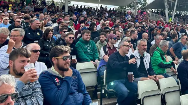 A crowd shot at Edgbaston