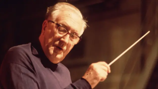 Conductor Sir William Walton