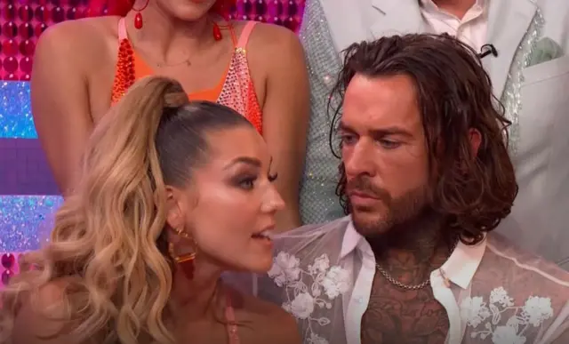 Pete Wicks and his partner