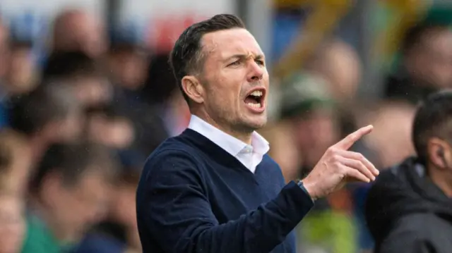 DINGWALL, SCOTLAND - SEPTEMBER 14: Ross County manager Don Cowie during a William Hill Premiership match between Ross County and Dundee at the Global Energy Stadium, on September 14, 2024, in Dingwall, Scotland. (Photo by Paul Devlin / SNS Group)