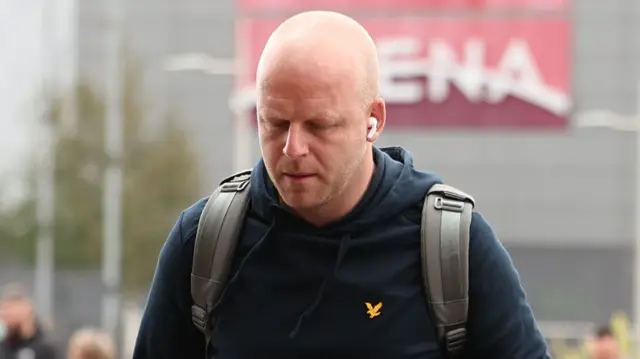 Hearts head coach Steven Naismith