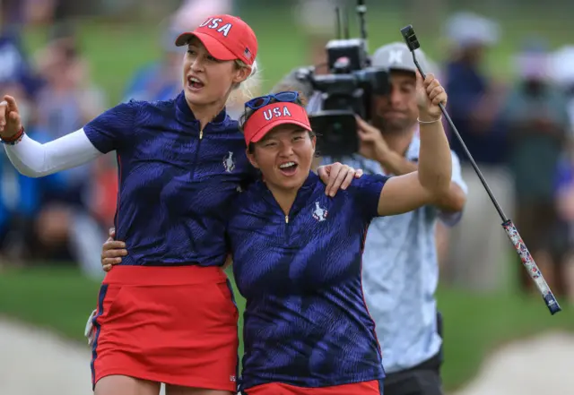 Team USA in the Solheim Cup