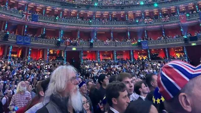 The Proms crowd