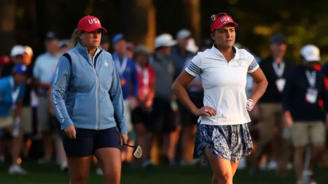 Lauren Coughlin and Lexi Thompson