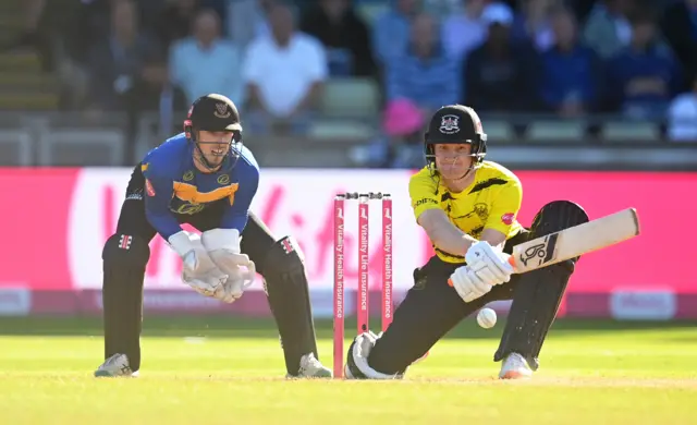 Cameron Bancroft batting for Gloucestershire