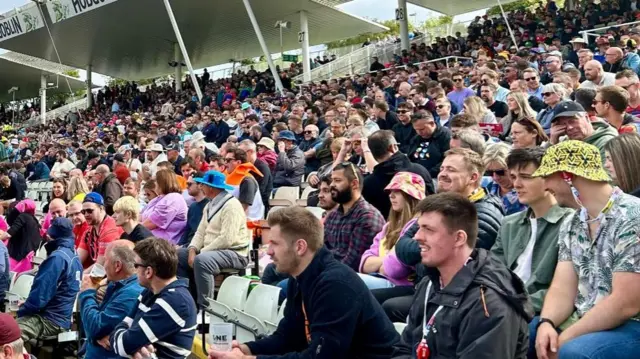 A crowd shot at Edgbaston