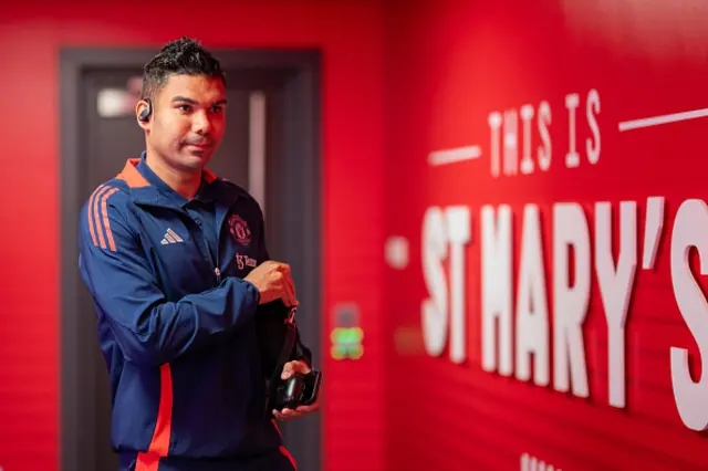 Casemiro of Manchester United arrives