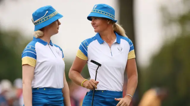 Madelene Sangstrom and Anna Nordqvist