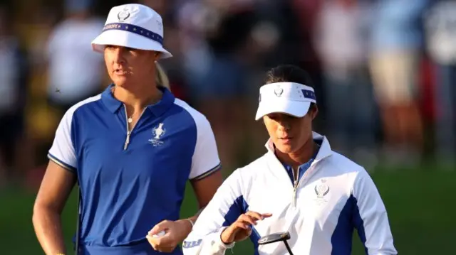 Anna Nordqvist and Celine Boutier