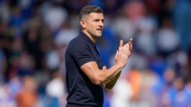 Portsmouth manager John Mousinho