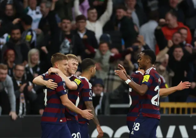 Newcastle celebrate