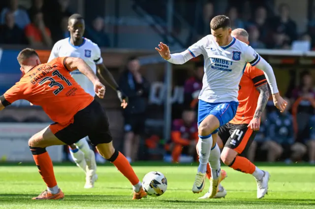 FT: Dundee Utd 0-1 Rangers