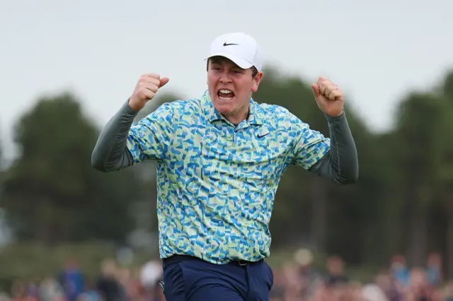 Popular Scotsman Robert MacIntyre won this year's Scottish Open