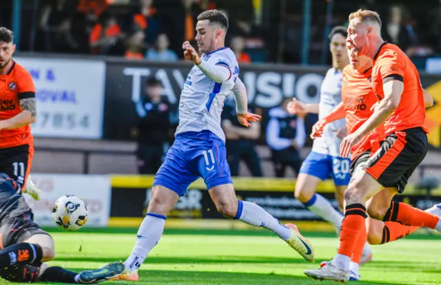 FT: Dundee Utd 0-1 Rangers