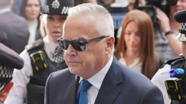 Edwards pictured outside court in July