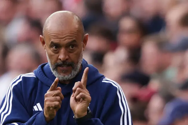 Nottingham Forest's Portuguese manager Nuno Espirito Santo