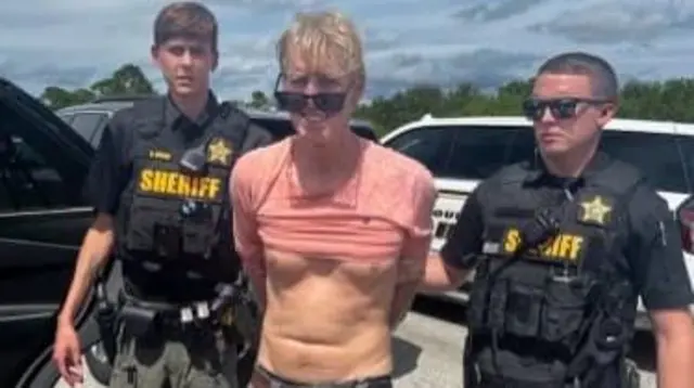 Martin County Sheriff's Office in Florida has released a video of the moment Routh was arrested