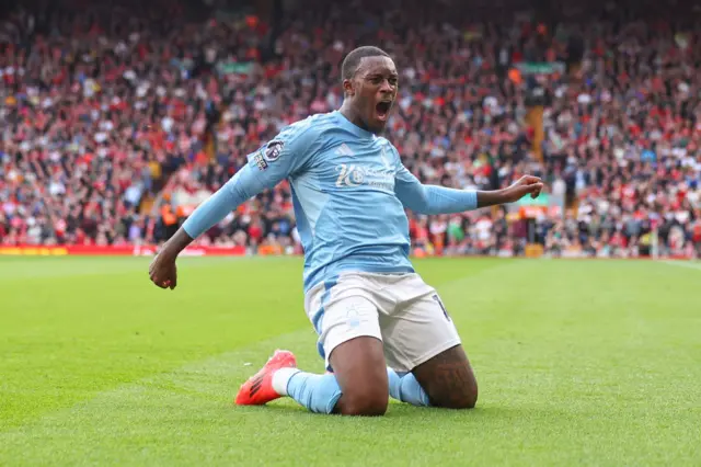 Callum Hudson-Odoi celebrating