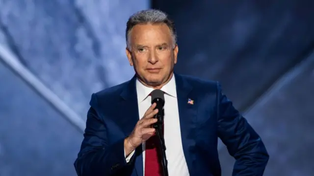 Steve Witkoff speaking at the Republican National Convention in July 2024