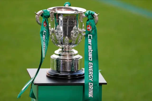 The League Cup trophy