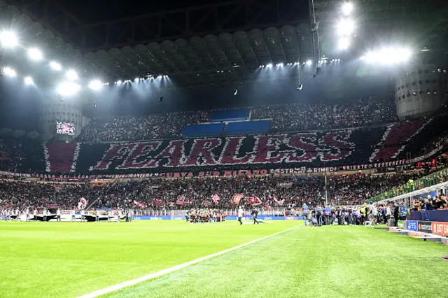 fearful  mosaic in San Siro