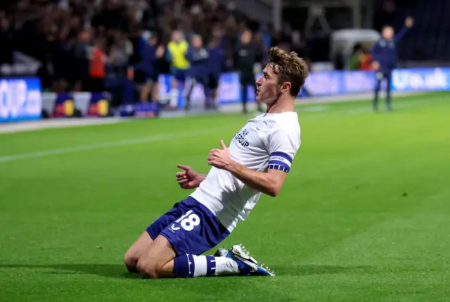 Ryan Ledson celebrates