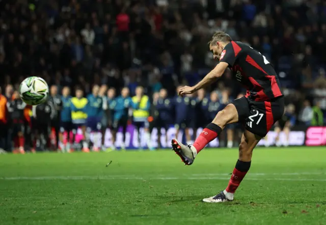 Fulham's Timothy Castagne blazes over