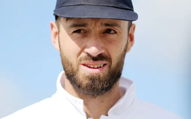 Hampshire captain James Vince looks pensive