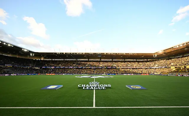 General view inside the stadium