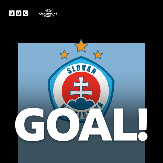 Slovan Bratislava goal