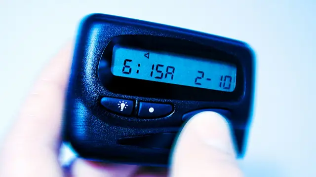 A file picture of a pager