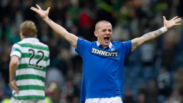 Vladimir Weiss during his Rangers days