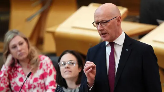 First Minister John Swinney