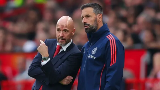 Erik ten Hag and Ruud van Nistelrooy