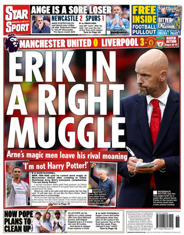 Star back page