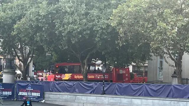 Tour bus in London