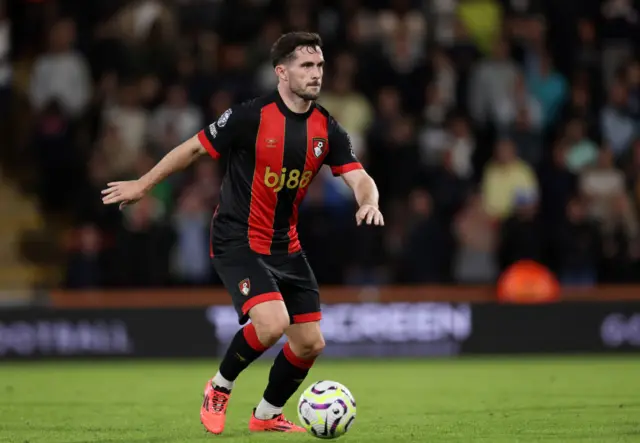 Bournemouth midfielder Lewis Cook