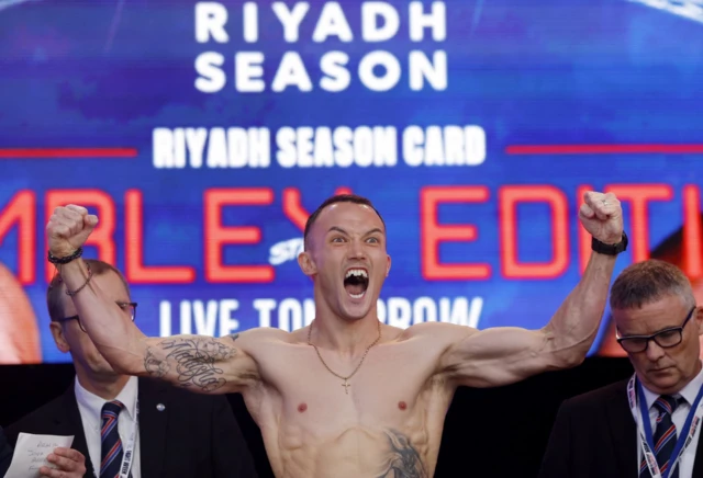 Josh Warrington weighs in