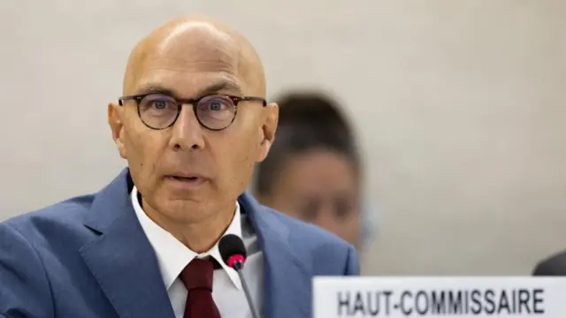 Volker Turk, high commissioner for human rights at United Nations, in suit