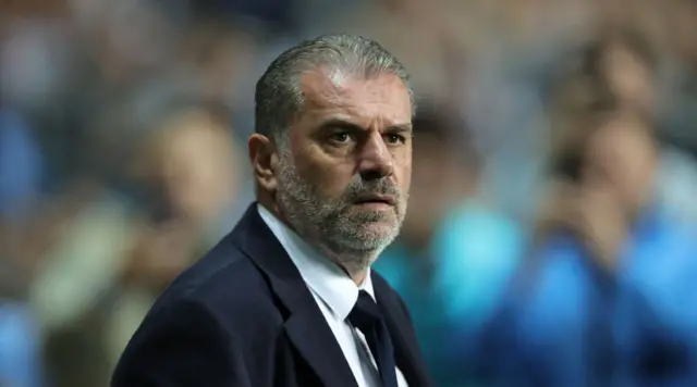 Tottenham boss Ange Postecoglou