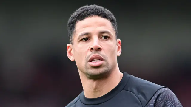 Curtis Davies during a League One match for Cheltenham Town