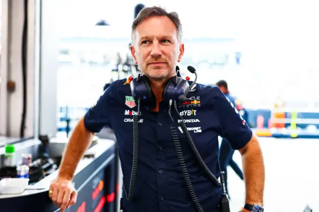 Christian Horner at the Singapore GP.