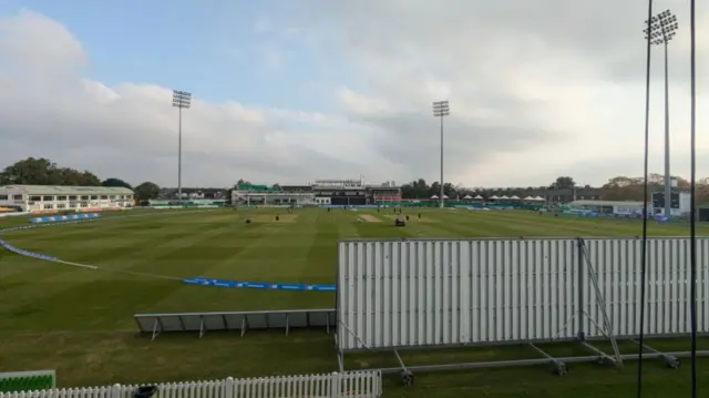 A general view of Grace Road ahead of the Rachael Heyhoe Flint Trophy final